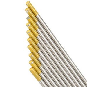 Wolfram elektrode WLa 15 goud